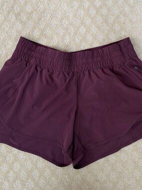 Lululemon Women's Athletic Shorts in Deep Plum